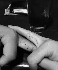 Big Dipper Little Dipper Tattoos Bff Tattoos Finger Tattoos Matching Couple Tattoos