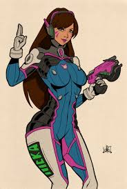 Christian López :: art girl :: art :: D.Va :: Overwatch :: blizzard ::  fandoms - JoyReactor