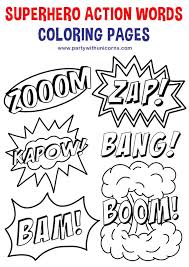 Enter youe email address to recevie coloring pages in your email daily! Superhero Coloring Pages Superhero Actions