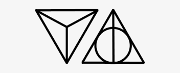 harry potter and deathly hallows image harry potter deathly hallows pumpkin stencil png image transparent png free download on seekpng