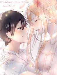 on twitter anime kirito asuna sword art online