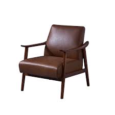 Leather armchairs for living room. Stylish Chair Living Room Hotel Leisure Wooden Brown Leather Armchair Buy Modern Chair Leisure Leather Chair Armchair Design Product On Alibaba Com