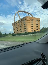 The design for the building began with the founder himself. Drove By A Basket Building In Ohio Architectureporn