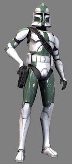 Each legion of clone troopers only had one senior clone commander. Cc 1004 Gree Is A Senior Clone Commander Who Served In The Grand Army Of The Republic During The Clone Star Wars Trooper Star Wars Images Star Wars The Old