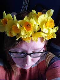 Daffodil Flower Crown In 2020 Daffodil Flower Flowers Artificial Flowers
