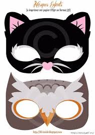 Basteln Karneval Kinder Em 2020 Com Imagens Mascara De Gato Mascaras De Animais Mascara Para Criancas
