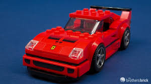 Maybe you would like to learn more about one of these? Lego Speed Champions 75890 Ferrari F40 Competizione Review The Brothers Brick The Brothers Brick