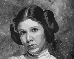 Princess Leia, May the 4th Be With You (signed Prints) )© Iván García.