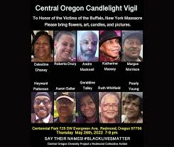Candlelight Vigil, Thurs 5/26, 7-9pm, Centennial Park