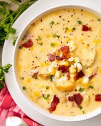 This recipe for cream corn soup is simple and easy to make. Hearty Homemade Corn Chowder The Chunky Chef