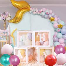Fairy baby shower party ideas newest fairy baby shower parties fairy baby shower. Boogift 28 Pcs Baby Boxes For Baby Shower With 4 Fairy Lights 4 Letters 4 Box 8 Balloons For Wedding Birthday Party Travel Themed Party Bridal Shower Christmas Decoration Buy Online In Brunei At Brunei Desertcart Com