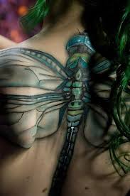 Blue tribal dragonfly tattoo design. 79 Artistic Dragonfly Tattoo Designs To Ink Sexy Your Body