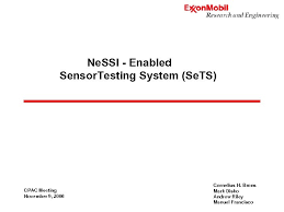 Iso accreditation for proficiency testing programs. Ne Ssi Enabled Sensor Testing System Se