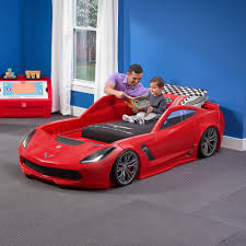 I thought that if a person saved the corners that you cut out to use to make a quilt with then it would match your sheets. Step2 Corvette Car Toddler Bed Reviews Wayfair