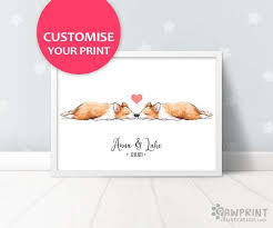 Unique gift ideas for husband for a healthy, fun life. Pomeranian Anniversary Gift Idea Wedding Gift Idea Personalised Wedding Print Gift For Couple Pomeranian Print Gift For Husband Wife Gift Pet Portraits Art Collectibles