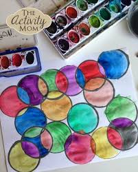 Circle Art The Activity Mom Kindergarten Art Projects Circle Art Homeschool Art