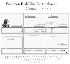 Pokemon Battle Scene Template Previous Sheet Next Sheet Pokemon Red Pokemon Red Blue Pokemon