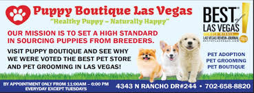 Adopt a dog or adopt a cat and you'll have a friend for life. Puppy Boutique Las Vegas Home Facebook