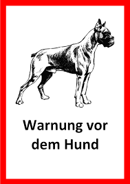 Für die beseitigung von hundekot in öffentlichem gelände gibt es meist regeln. Warnung Vor Dem Hunde Schild Zum Ausdrucken Pdf Word