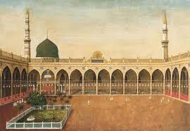 حرم المدينة المنورة تحت الحكم العثماني الحجاز The Holy Mosque Of Medinah Under The Ottoman Empire Hejaz Mekke Islam Camiler