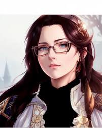 Game character, cute, glasses , ,