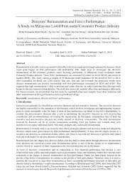 Is there any distinction between director's fee vs salary ? Pdf Directors Remuneration And Firm S Performance A Study On Malaysian Listed Firm Under Consumer Product Industry