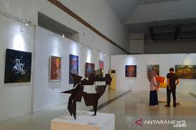 Taman Budaya Jambi Gelar Pameran Seni Rupa Palam Jambi Antara News