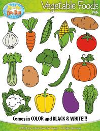 Vegetable Foods Clipart Zip A Dee Doo Dah Designs Food Clipart Clip Art Vegetables