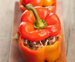 Poivrons Farcis Aux Saveurs Orientales Recette Poivrons Farcis Recette Poivron Farci Recette Poivron