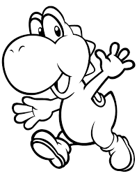 Click on the image to view the pdf. Yoshi Coloring Pages To Print Free Only Coloring Pages Super Mario Coloring Pages Mario Coloring Pages Dinosaur Coloring Pages