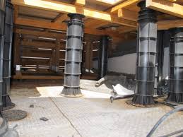 Plot pour terrasse pas cher. Plots Pvc Hauts Pour Realiser Une Terrasse En Bois