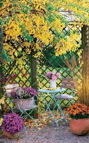 Terrasse Herbstlich Dekorieren Gartengestaltung Dekorieren Garten Deko