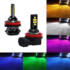 Led Fog Light Bulbs Advanced Smd 3030 Chip Pack Of 2