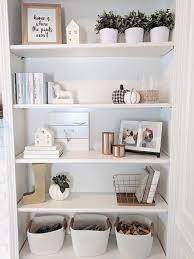 How To Decorate Shelving Shelf Decor Living Room Living Room Shelves Decorating Built Ins