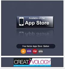 Download Free Vector Apps Store Button Eps Ai Svg Uidownload