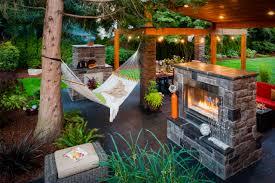 The napoleon galaxy™ see thru outdoor gas fireplace is truly unique with a linear, sleek modern design adding to the excitement of outdoor. Outdoor Gas Fireplace Houzz