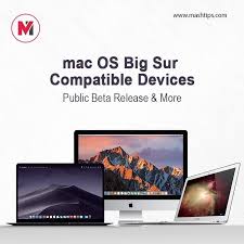 Macos Big Sur Compatible Devices Public Beta Release And More Mashtips Big Sur Mac Os Apple Mac