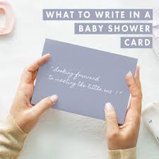 #2 thank you for coming to my baby shower! What To Write In A Baby Shower Card Bonjour Baby Showers