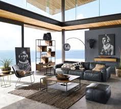 Metal And Solid Mango Wood Coffee Table With Two Surfaces Wayampi Maisons Du M Black Sofa Living Room Decor Living Room Decor Modern Living Room Arrangements