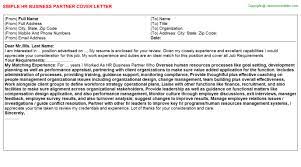 John ka hr manager xyz company 87 delaware road hatfield, ca 08065. Hr Business Partner Cover Letter
