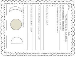This Comprehension Sheet Goes With The Book The Moon Book By Gail Gibbons I Like To Use It As A Read Aloud Durin Moon Book Moon Facts This Or That Questions