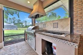 summer kitchen french country patio