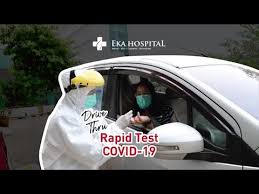 Drive Thru Antibody Serology Rapid Test Eka Hospital Youtube