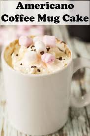 Americano Coffee Mug Cake Recipe Mug Cake Microwave Coffe Mug Cake Mug Cake