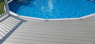 And deck boards should be fastened on top of a double joist. Above Ground Pool Deck Landscaping Ideas Backyard Pool
