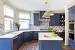 Navy Blue Kitchen Walls