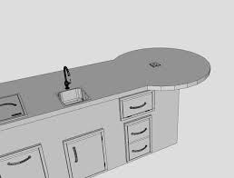 Descriptionplan your get together, grill your delicious taste with our bbq grill. Custom Outdoor Kitchen Design Configurations Circular Table Bar Designs Bbq Concepts