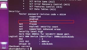 I'm guessing that if you had that as an option you would have used it already. Hgst Nach Secure Erase Hdd Locked Unlock Nicht Moglich Computerbase Forum