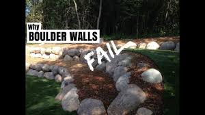 I assume the rock wall was built at the same time. Why Boulder Retaining Walls Fail Youtube