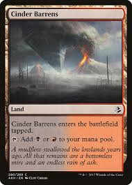 Cinder Barrens The Gathering Magic The Gathering Cinder